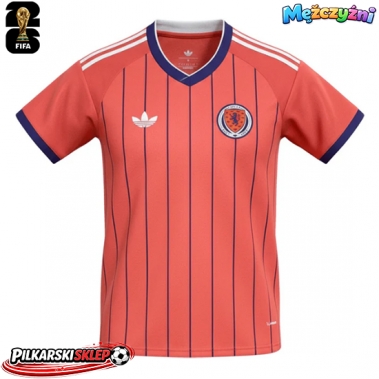 Szkocja Koszulka Wyjazdowa MŚ 2026 Krótki Rękaw