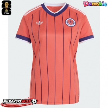 Szkocja Koszulka Wyjazdowa damskie MŚ 2026 Krótki Rękaw