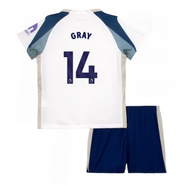 Tottenham Hotspur Archie Gray #14 Koszulka Podstawowa dzieci 2025-26 Krótki Rękaw (+ krótkie spodenki) Tottenham Hotspur Archie Gray #14 Koszulka Podstawowa dzieci 2025-26 Krótki Rękaw (+ krótkie spodenki)