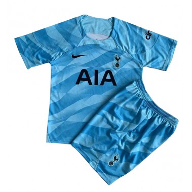 Tottenham Hotspur Bramkarskie Koszulka Podstawowa dzieci 2023-24 Krótki Rękaw (+ krótkie spodenki)
