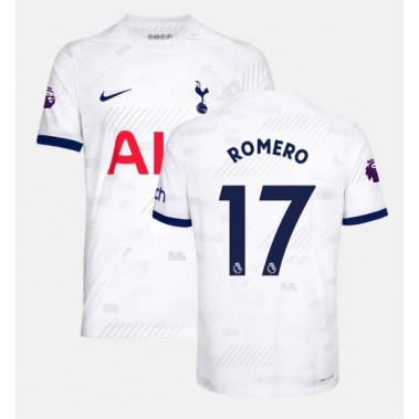 Tottenham Hotspur Cristian Romero #17 Koszulka Podstawowa 2023-24 Krótki Rękaw