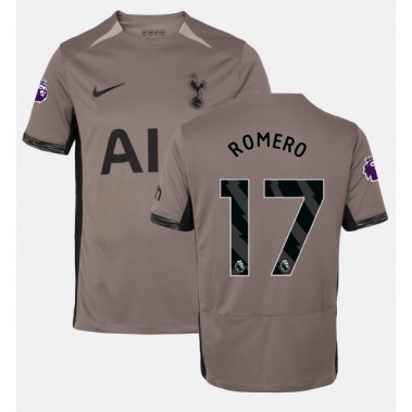 Tottenham Hotspur Cristian Romero #17 Koszulka Trzecia 2023-24 Krótki Rękaw