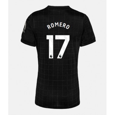 Tottenham Hotspur Cristian Romero #17 Koszulka Wyjazdowa damskie 2025-26 Krótki Rękaw Tottenham Hotspur Cristian Romero #17 Koszulka Wyjazdowa damskie 2025-26 Krótki Rękaw