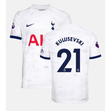 Tottenham Hotspur Dejan Kulusevski #21 Koszulka Podstawowa 2023-24 Krótki Rękaw