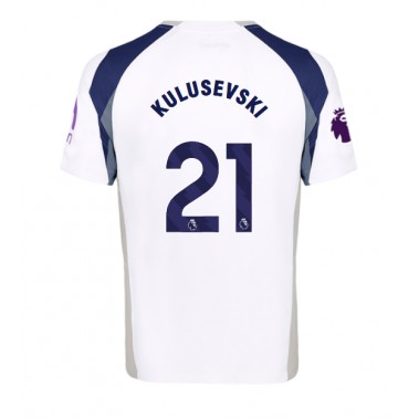 Tottenham Hotspur Dejan Kulusevski #21 Koszulka Podstawowa 2025-26 Krótki Rękaw Tottenham Hotspur Dejan Kulusevski #21 Koszulka Podstawowa 2025-26 Krótki Rękaw