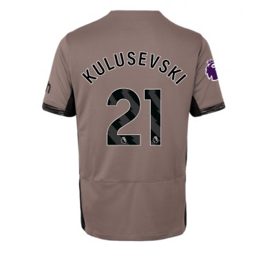 Tottenham Hotspur Dejan Kulusevski #21 Koszulka Trzecia damskie 2023-24 Krótki Rękaw