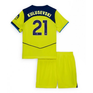 Tottenham Hotspur Dejan Kulusevski #21 Koszulka Trzecia dzieci 2025-26 Krótki Rękaw (+ krótkie spodenki) Tottenham Hotspur Dejan Kulusevski #21 Koszulka Trzecia dzieci 2025-26 Krótki Rękaw (+ krótkie spodenki)