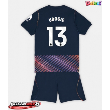 Tottenham Hotspur Destiny Udogie #13 Koszulka Wyjazdowa dzieci 2026-27 Krótki Rękaw (+ krótkie spodenki)