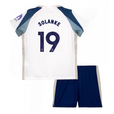 Tottenham Hotspur Dominic Solanke #19 Koszulka Podstawowa dzieci 2025-26 Krótki Rękaw (+ krótkie spodenki) Tottenham Hotspur Dominic Solanke #19 Koszulka Podstawowa dzieci 2025-26 Krótki Rękaw (+ krótkie spodenki)