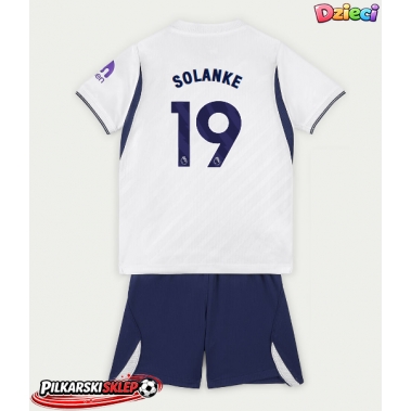 Tottenham Hotspur Dominic Solanke #19 Koszulka Podstawowa dzieci 2026-27 Krótki Rękaw (+ krótkie spodenki)