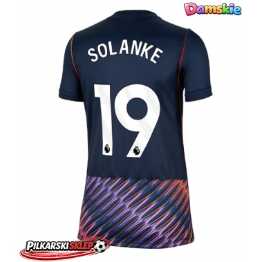 Tottenham Hotspur Dominic Solanke #19 Koszulka Wyjazdowa damskie 2026-27 Krótki Rękaw