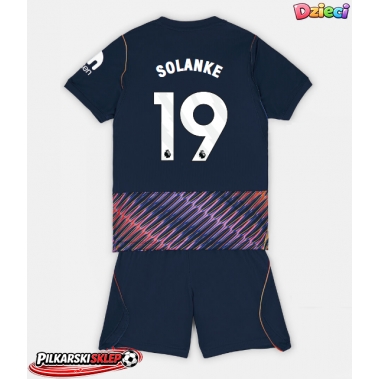 Tottenham Hotspur Dominic Solanke #19 Koszulka Wyjazdowa dzieci 2026-27 Krótki Rękaw (+ krótkie spodenki)
