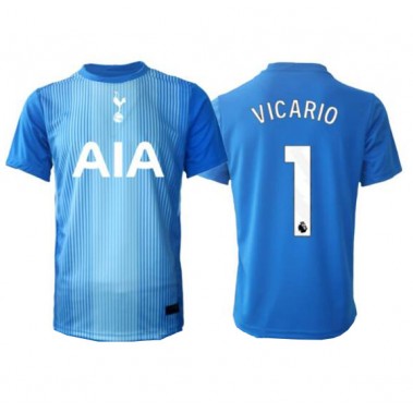 Tottenham Hotspur Guglielmo Vicario #1 Bramkarskie Koszulka Wyjazdowa 2025-26 Krótki Rękaw Tottenham Hotspur Guglielmo Vicario #1 Bramkarskie Koszulka Wyjazdowa 2025-26 Krótki Rękaw