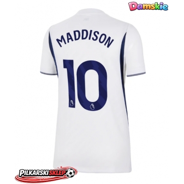 Tottenham Hotspur James Maddison #10 Koszulka Podstawowa damskie 2026-27 Krótki Rękaw