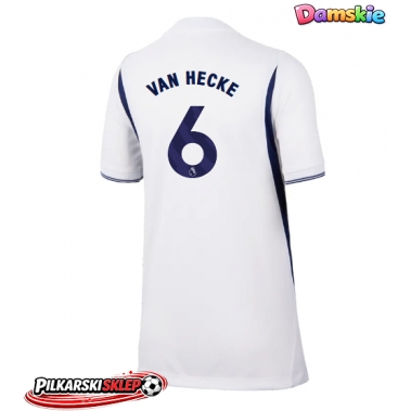 Tottenham Hotspur Jan Paul van Hecke #6 Koszulka Podstawowa damskie 2026-27 Krótki Rękaw