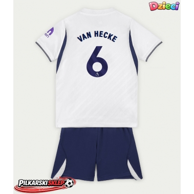 Tottenham Hotspur Jan Paul van Hecke #6 Koszulka Podstawowa dzieci 2026-27 Krótki Rękaw (+ krótkie spodenki)