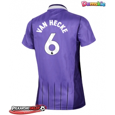 Tottenham Hotspur Jan Paul van Hecke #6 Koszulka Trzecia damskie 2026-27 Krótki Rękaw