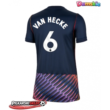Tottenham Hotspur Jan Paul van Hecke #6 Koszulka Wyjazdowa damskie 2026-27 Krótki Rękaw