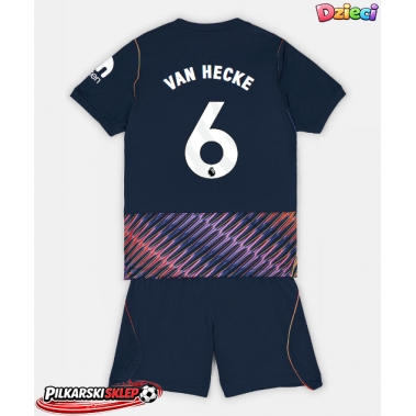 Tottenham Hotspur Jan Paul van Hecke #6 Koszulka Wyjazdowa dzieci 2026-27 Krótki Rękaw (+ krótkie spodenki)