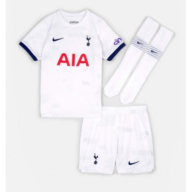 Tottenham Hotspur Koszulka Podstawowa dzieci 2023-24 Krótki Rękaw (+ krótkie spodenki)
