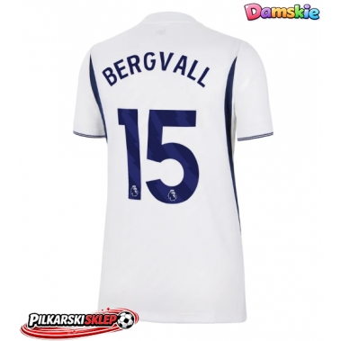 Tottenham Hotspur Lucas Bergvall #15 Koszulka Podstawowa damskie 2026-27 Krótki Rękaw