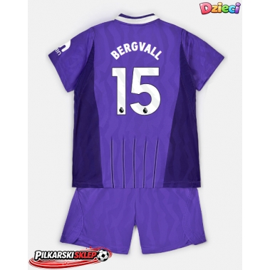 Tottenham Hotspur Lucas Bergvall #15 Koszulka Trzecia dzieci 2026-27 Krótki Rękaw (+ krótkie spodenki)