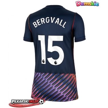 Tottenham Hotspur Lucas Bergvall #15 Koszulka Wyjazdowa damskie 2026-27 Krótki Rękaw