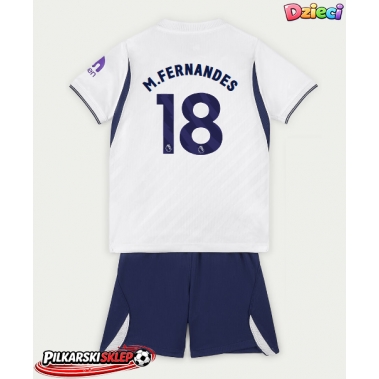 Tottenham Hotspur Mateus Fernandes #18 Koszulka Podstawowa dzieci 2026-27 Krótki Rękaw (+ krótkie spodenki)