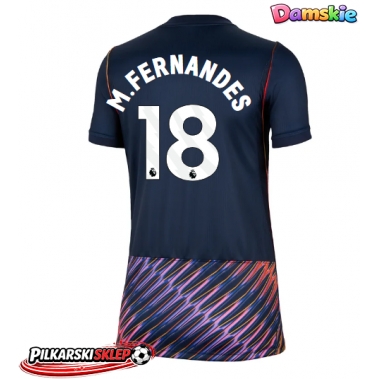 Tottenham Hotspur Mateus Fernandes #18 Koszulka Wyjazdowa damskie 2026-27 Krótki Rękaw
