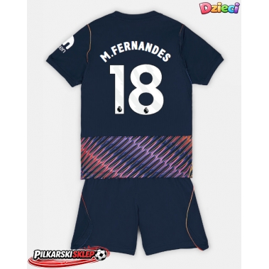 Tottenham Hotspur Mateus Fernandes #18 Koszulka Wyjazdowa dzieci 2026-27 Krótki Rękaw (+ krótkie spodenki)
