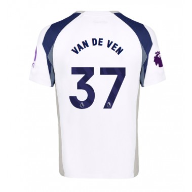 Tottenham Hotspur Micky van de Ven #37 Koszulka Podstawowa 2025-26 Krótki Rękaw Tottenham Hotspur Micky van de Ven #37 Koszulka Podstawowa 2025-26 Krótki Rękaw