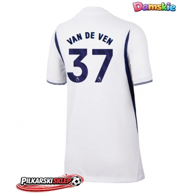 Tottenham Hotspur Micky van de Ven #37 Koszulka Podstawowa damskie 2026-27 Krótki Rękaw