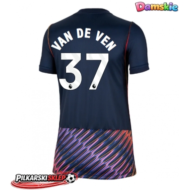 Tottenham Hotspur Micky van de Ven #37 Koszulka Wyjazdowa damskie 2026-27 Krótki Rękaw