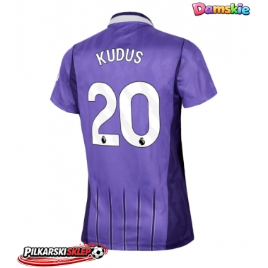 Tottenham Hotspur Mohammed Kudus #20 Koszulka Trzecia damskie 2026-27 Krótki Rękaw