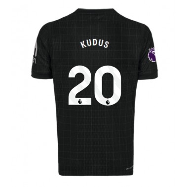 Tottenham Hotspur Mohammed Kudus #20 Koszulka Wyjazdowa 2025-26 Krótki Rękaw Tottenham Hotspur Mohammed Kudus #20 Koszulka Wyjazdowa 2025-26 Krótki Rękaw
