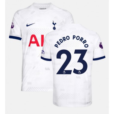 Tottenham Hotspur Pedro Porro #23 Koszulka Podstawowa 2023-24 Krótki Rękaw