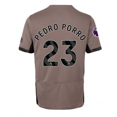 Tottenham Hotspur Pedro Porro #23 Koszulka Trzecia damskie 2023-24 Krótki Rękaw