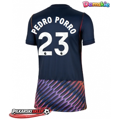 Tottenham Hotspur Pedro Porro #23 Koszulka Wyjazdowa damskie 2026-27 Krótki Rękaw