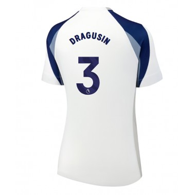 Tottenham Hotspur Radu Dragusin #3 Koszulka Podstawowa damskie 2025-26 Krótki Rękaw
