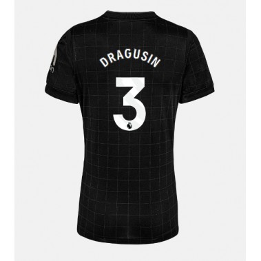 Tottenham Hotspur Radu Dragusin #3 Koszulka Wyjazdowa damskie 2025-26 Krótki Rękaw Tottenham Hotspur Radu Dragusin #3 Koszulka Wyjazdowa damskie 2025-26 Krótki Rękaw