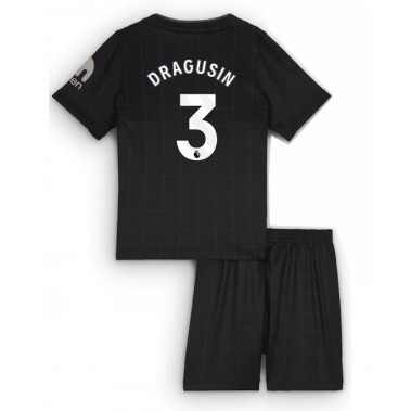 Tottenham Hotspur Radu Dragusin #3 Koszulka Wyjazdowa dzieci 2025-26 Krótki Rękaw (+ krótkie spodenki) Tottenham Hotspur Radu Dragusin #3 Koszulka Wyjazdowa dzieci 2025-26 Krótki Rękaw (+ krótkie spodenki)