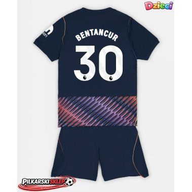 Tottenham Hotspur Rodrigo Bentancur #30 Koszulka Wyjazdowa dzieci 2026-27 Krótki Rękaw (+ krótkie spodenki)