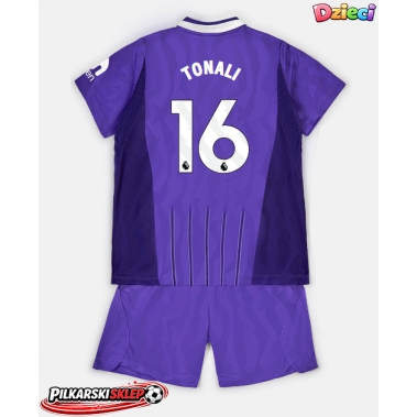 Tottenham Hotspur Sandro Tonali #16 Koszulka Trzecia dzieci 2026-27 Krótki Rękaw (+ krótkie spodenki)