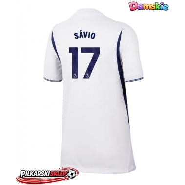 Tottenham Hotspur Savio #17 Koszulka Podstawowa damskie 2026-27 Krótki Rękaw