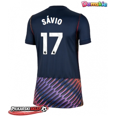 Tottenham Hotspur Savio #17 Koszulka Wyjazdowa damskie 2026-27 Krótki Rękaw