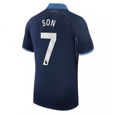 Tottenham Hotspur Son Heung-min #7 Koszulka Wyjazdowa 2023-24 Krótki Rękaw