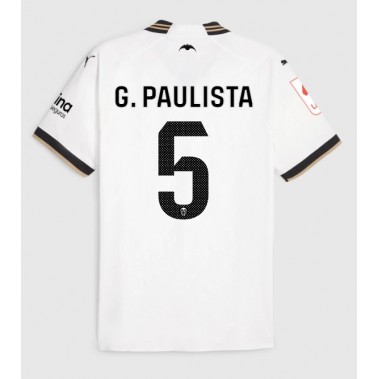 Valencia Gabriel Paulista #5 Koszulka Podstawowa 2023-24 Krótki Rękaw