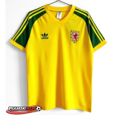 Walia 1980-1982 Koszulka Retro Wyjazdowa Krótki Rękaw