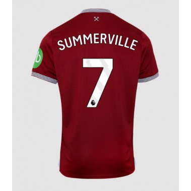 West Ham United Crysencio Summerville #7 Koszulka Podstawowa 2025-26 Krótki Rękaw West Ham United Crysencio Summerville #7 Koszulka Podstawowa 2025-26 Krótki Rękaw