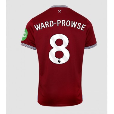 West Ham United James Ward-Prowse #8 Koszulka Podstawowa 2025-26 Krótki Rękaw West Ham United James Ward-Prowse #8 Koszulka Podstawowa 2025-26 Krótki Rękaw